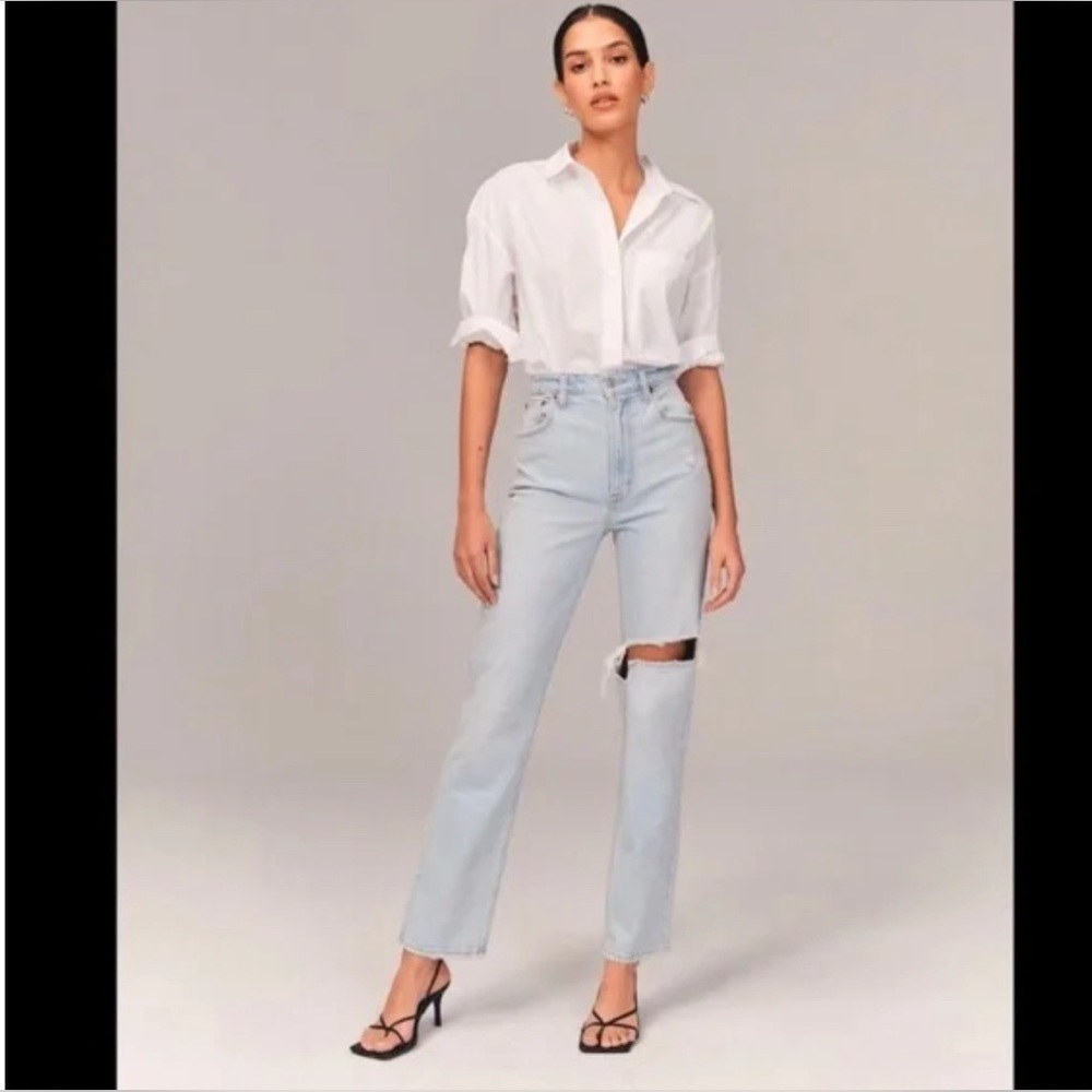 Abercrombie’s The 90’s Baggy Low Rise Jeans